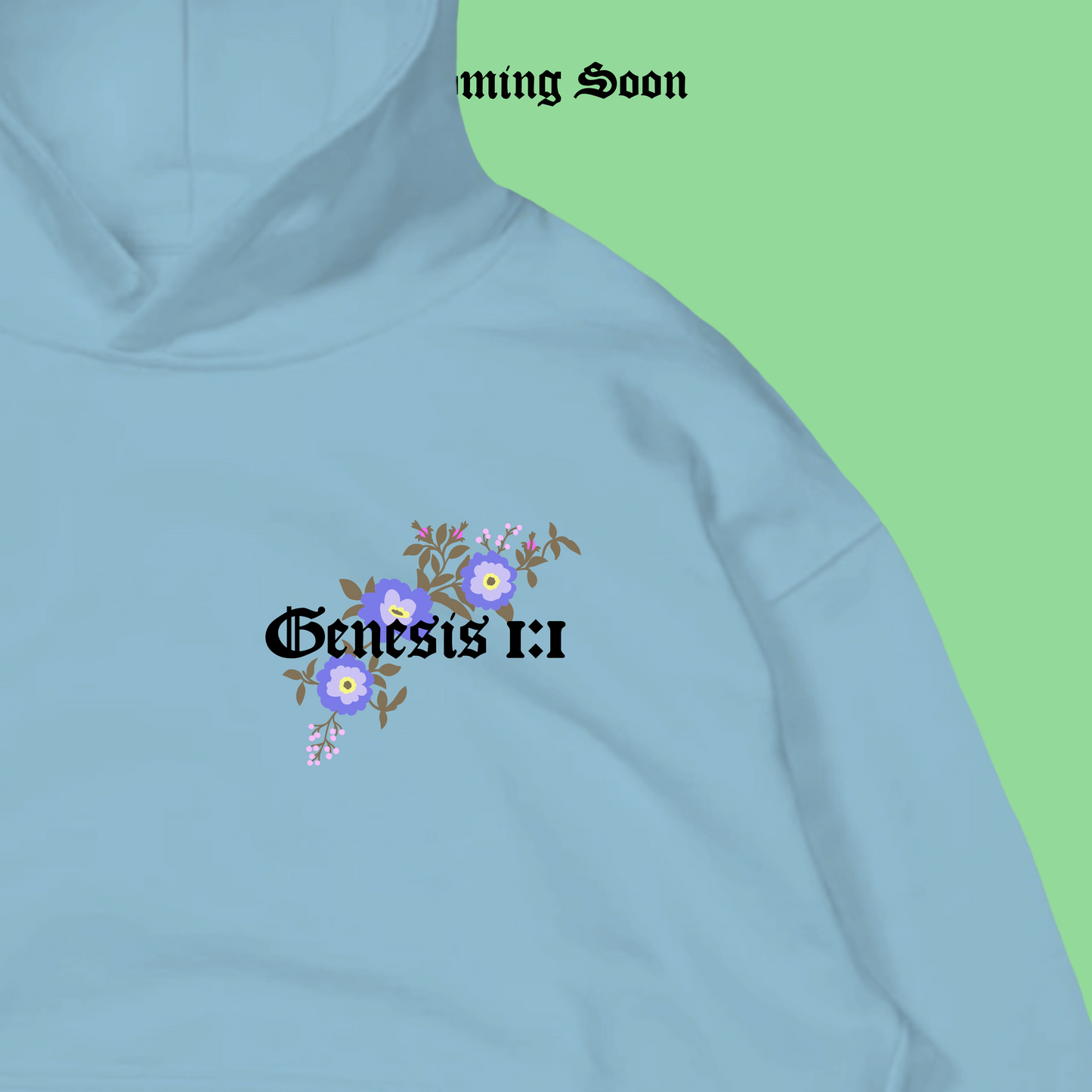 Light Blue Hoodie